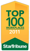 Star Tribune Top 100 Workplaces 2011 award Star Tribune Top 100 Workplaces 2011 award