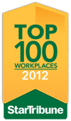Star Tribune Top 100 Workplaces 2012 award Star Tribune Top 100 Workplaces 2012 award