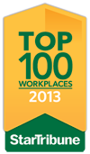 Star Tribune Top 100 Workplaces 2013 award